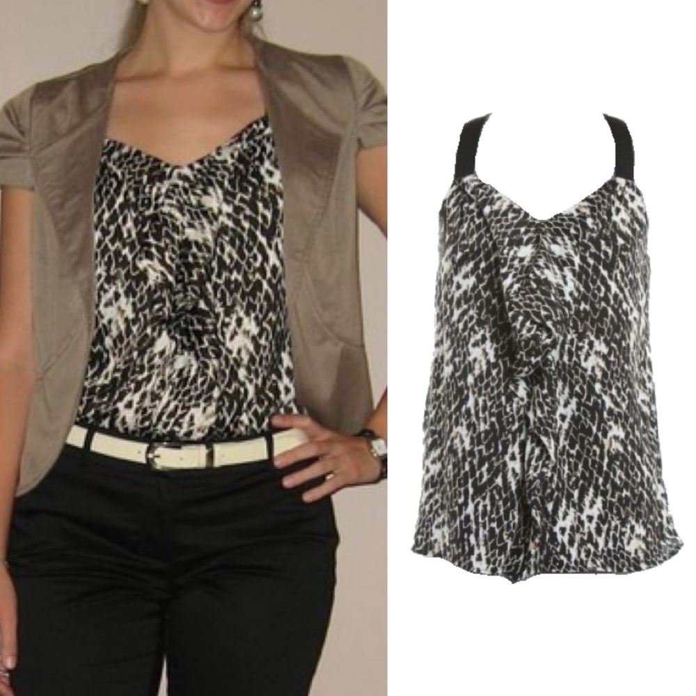 Snakeskin print blouse - Picture 4 of 4